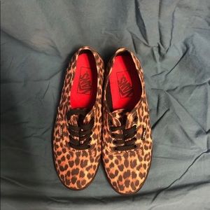 Cheetah Print Vans